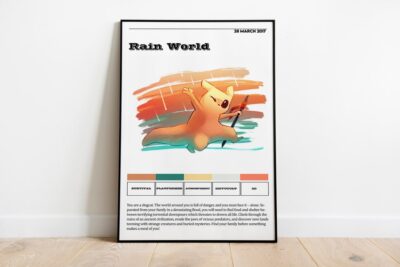 Hot Game Rain World Wall Art