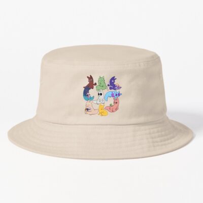 Rain World All Slugcats Bucket Hat