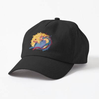 Pebbles Graffiti Rain World Cap