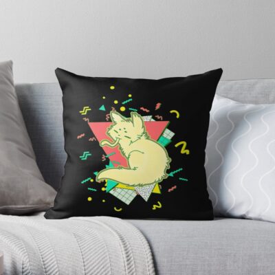 Saint Rain World 90S Graphic Design Throw Pillow