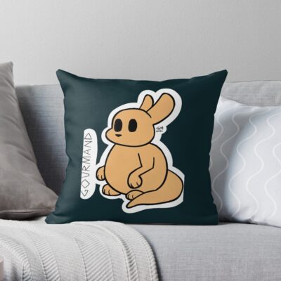 Gourmand Rain World Throw Pillow