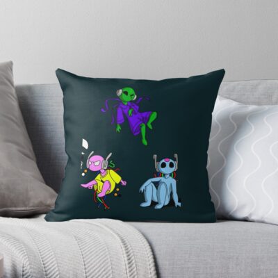 Rain World Iterator Throw Pillow