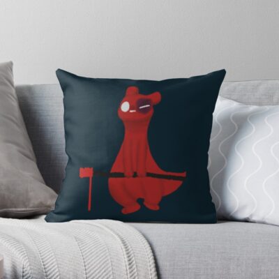Cute Game Character  Fanart Throw Pillow