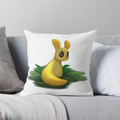 Rain World Monk Throw Pillow