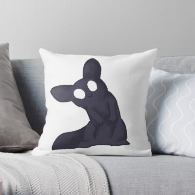 Rain World Slugcats Throw Pillow