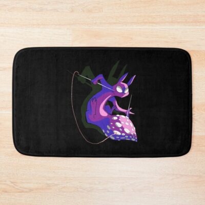 Rain World Downpour Slugcat Spearmaster Bath Mat