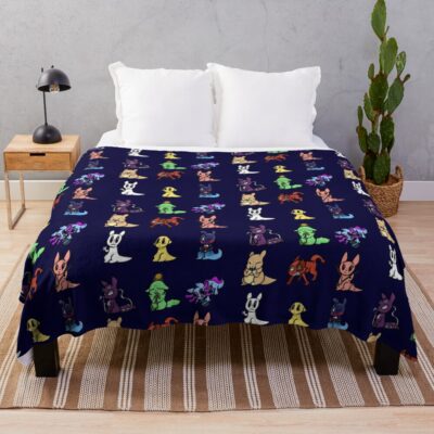 Rainworld Downpour Scugs Throw Blanket