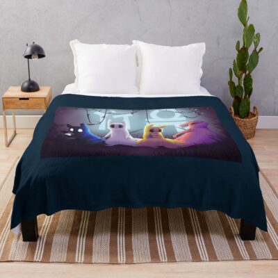 Slugcats Throw Blanket