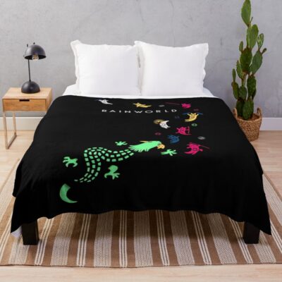 Rain World Throw Blanket