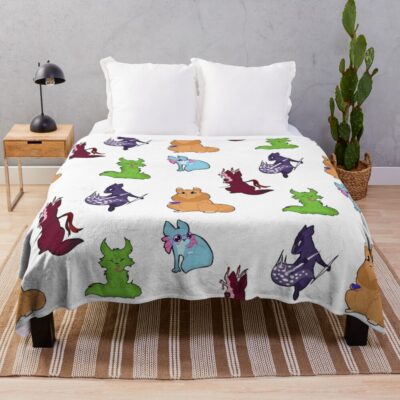 Rain World Downpour Edition 2 Throw Blanket