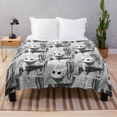 Rain World Slugcat Throw Blanket