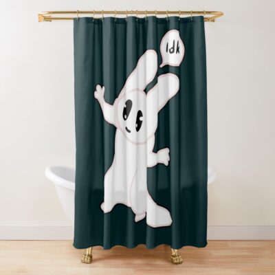 Goofy Rain World Slug Cats Shower Curtain