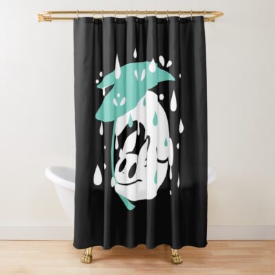 Slugcats Rain Shower Curtain