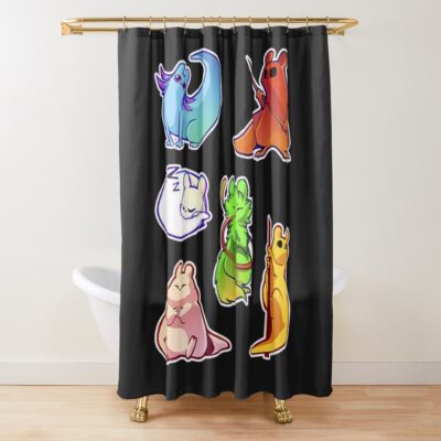 Slugcats Shower Curtain
