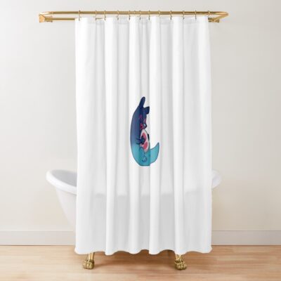 Inv Rain World Shower Curtain