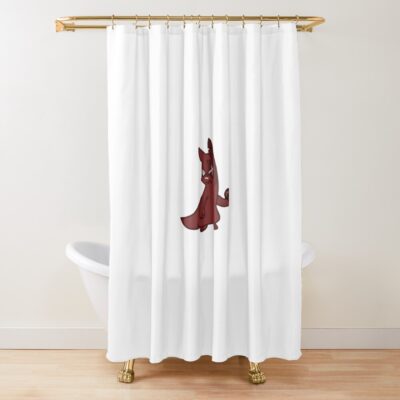Rain World Artificer Shower Curtain