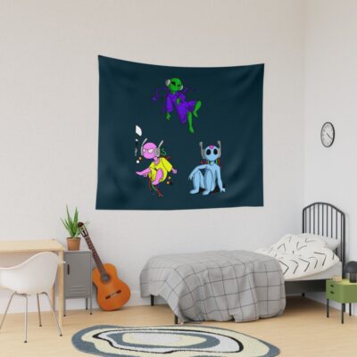 Rain World Iterator Tapestry