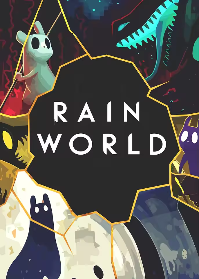 Rain World Slugcat Adventure Poster