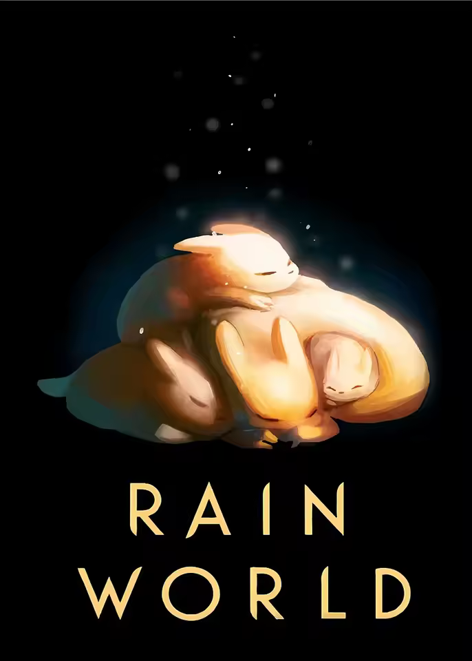 Rain World Industrial Landscape Poster